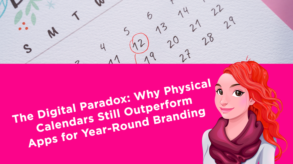 The Digital Paradox: Why Physical Calendars Still Outperform Apps for Year-Round Branding