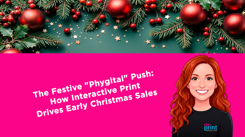 The Festive "Phygital" Push: How Interactive Print Drives Early Christmas Sales