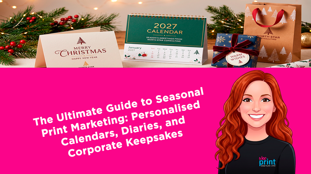 The Ultimate Guide to Seasonal Print Marketing: Personalised Calendars, Diaries, and Corporate Keepsakes