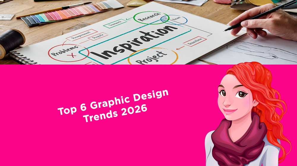 Top 6 Graphic Design Trends 2026