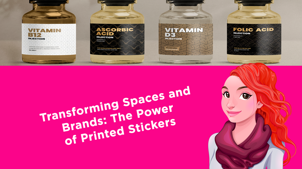 Transforming Spaces and Brands: The Power of Printed Stickers Transforming Spaces and Brands: The Power of Printed Stickers