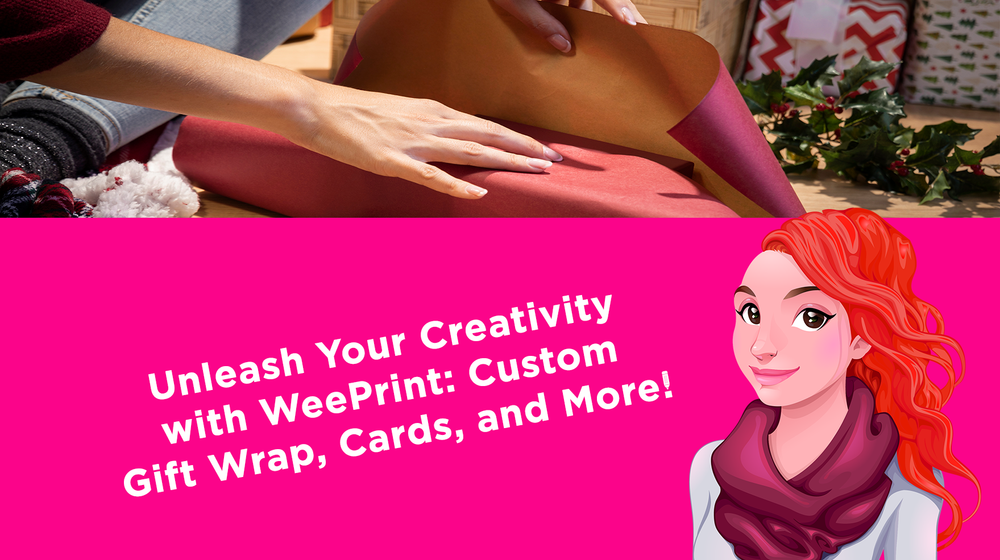 Unleash Your Creativity with WeePrint: Custom Gift Wrap, Cards, and More!