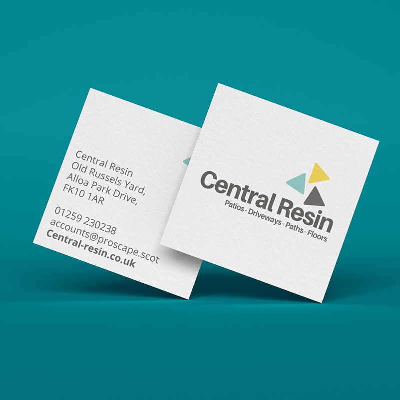 Full Colour SQUARE Business Cards with Free Fast Delivery