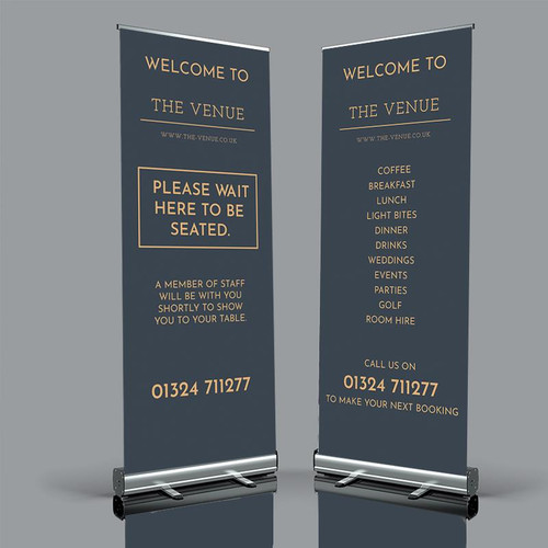  Standard Double Sided Roller Banner 