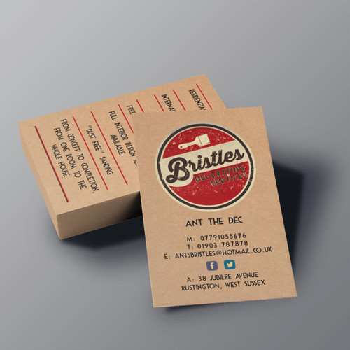 Kraft Business Cards