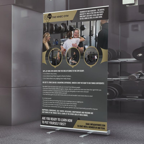  Standard Wide Roller Banner  