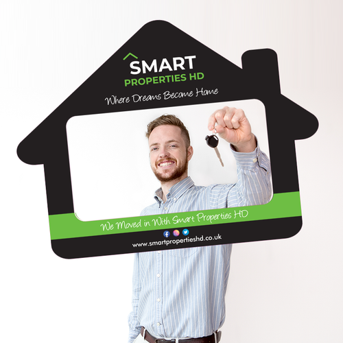 Estate Agent Selfie Frame Estate Agent Selfie Frame