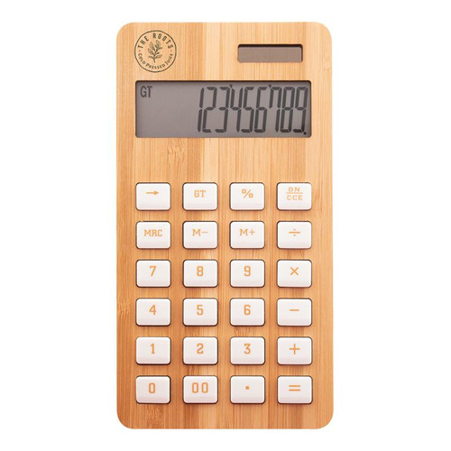 Branded Bamboo Calculators
