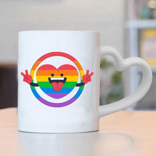 Heart Handle Mugs