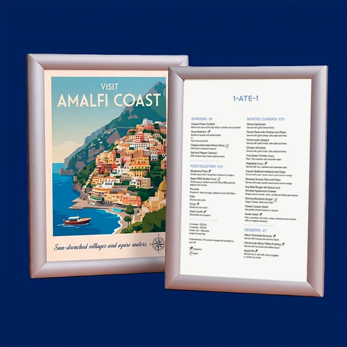 Premium Aluminium Poster Snap Frames