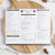 Disposable Placemat Menus
