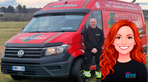 Case Study: Rapid 48-Hour Business Card Design & Delivery for Highland Tyre Assist