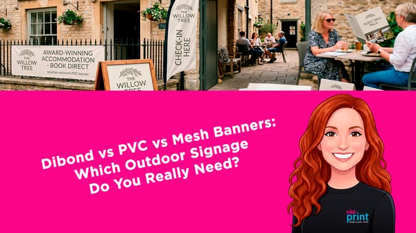 Dibond vs PVC vs Mesh Banners: Which Outdoor Signage Do You Really Need?