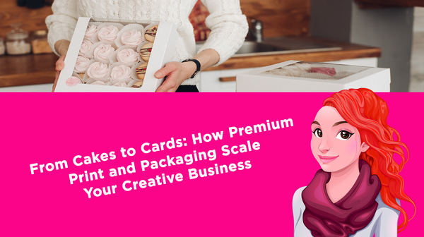 From Cakes to Cards: How Premium Print and Packaging Scale Your Creative Business