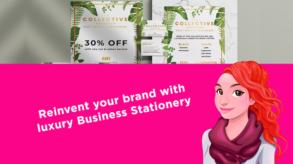 Reinvent your brand with luxury Business Stationery Reinvent your brand with luxury Business Stationery