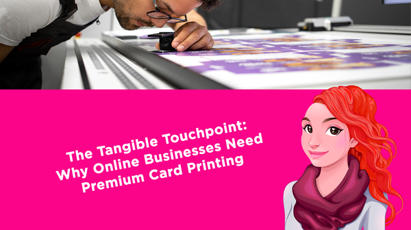 The Tangible Touchpoint: Why Online Businesses Need Premium Card Printing