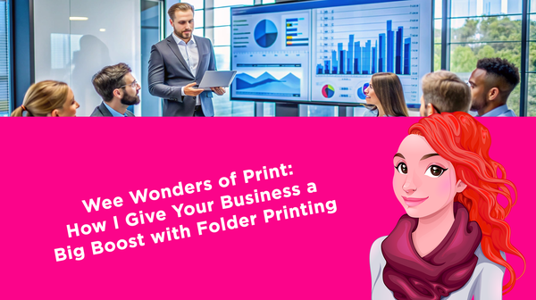 Wee Wonders of Print: How I Give Your Business a Big Boost with Folder Printing