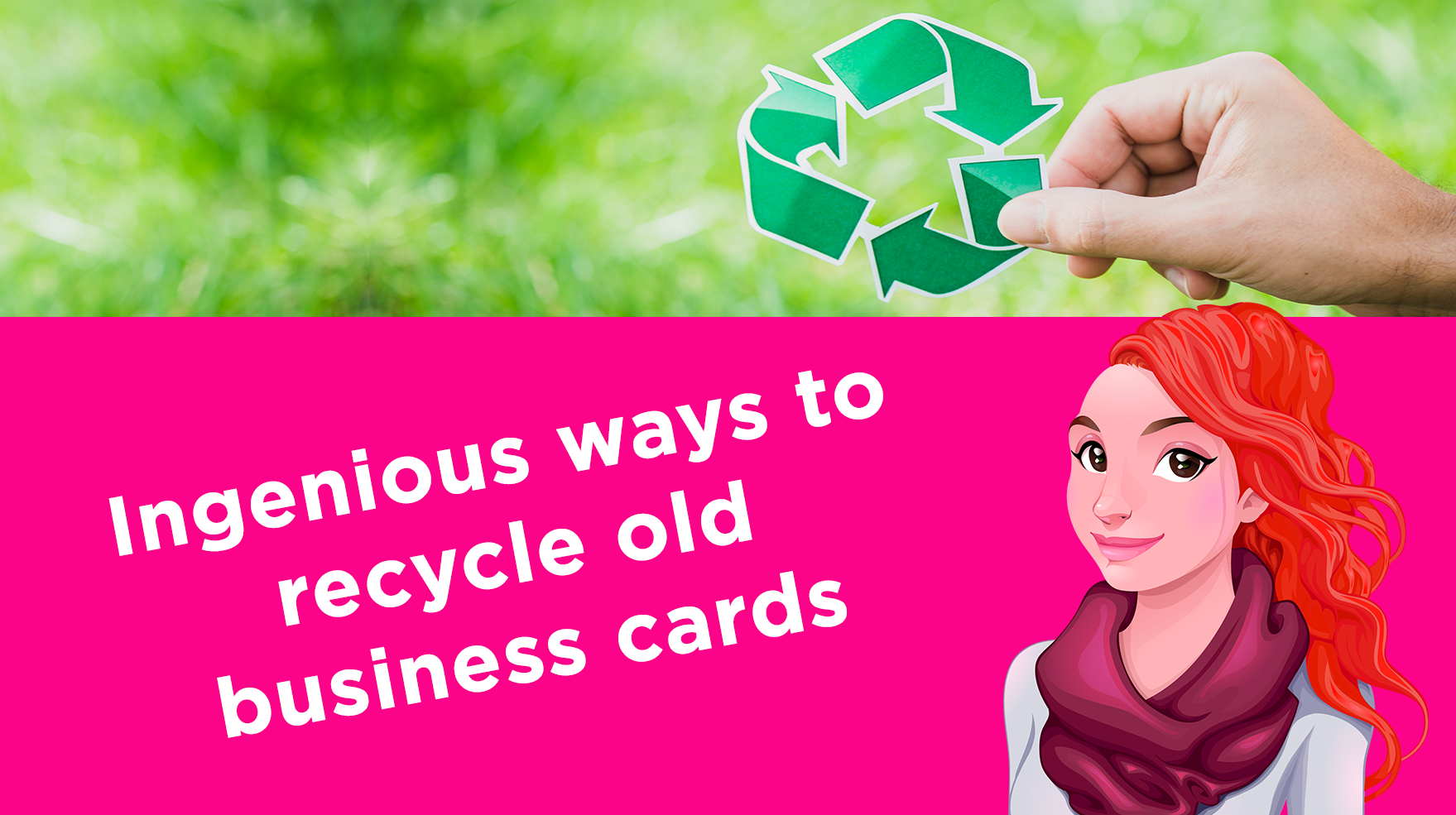 Ingenious ways to recycle old business cards Wee Print Ltd