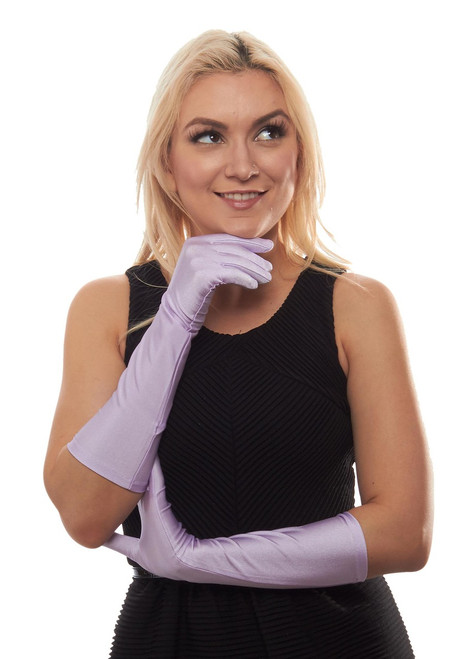 Belle of the Ball Matte Satin Elbow Length Gloves Belle of the Ball Matte Satin Elbow Length Gloves
