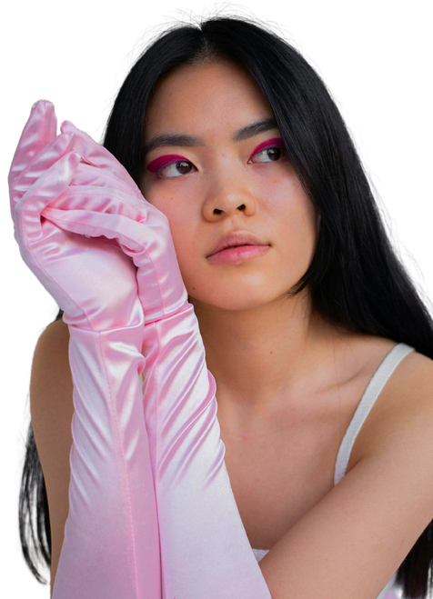 Above Elbow Satin Gloves Above Elbow Satin Gloves
