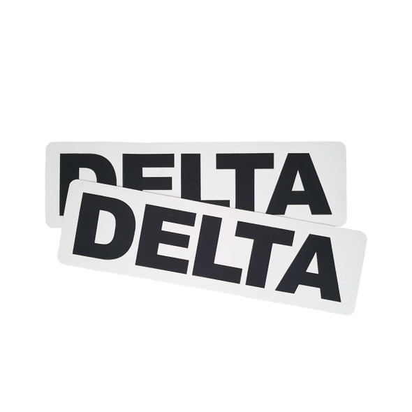 Delta name patch (Pair)