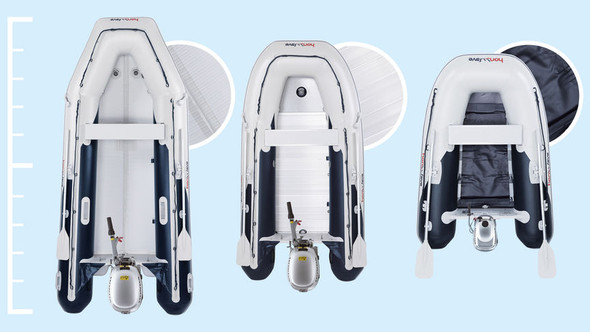  ***PACKAGE*** Honwave T27IE3 Air V-floor(2.7M) & Honda 8hp 