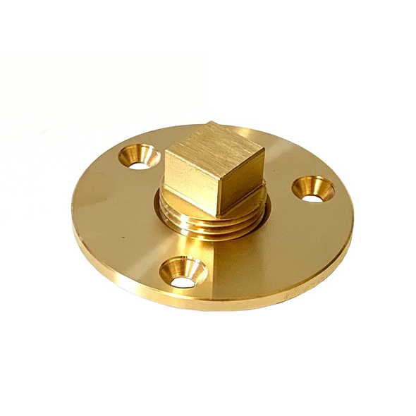 Brass Drain Bung Square Nut Head