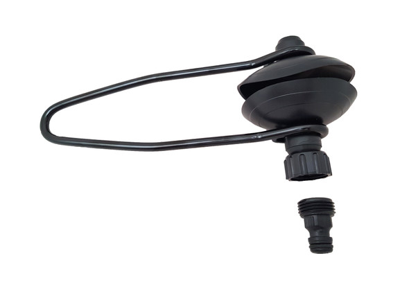 Outboard motor flushing muffs