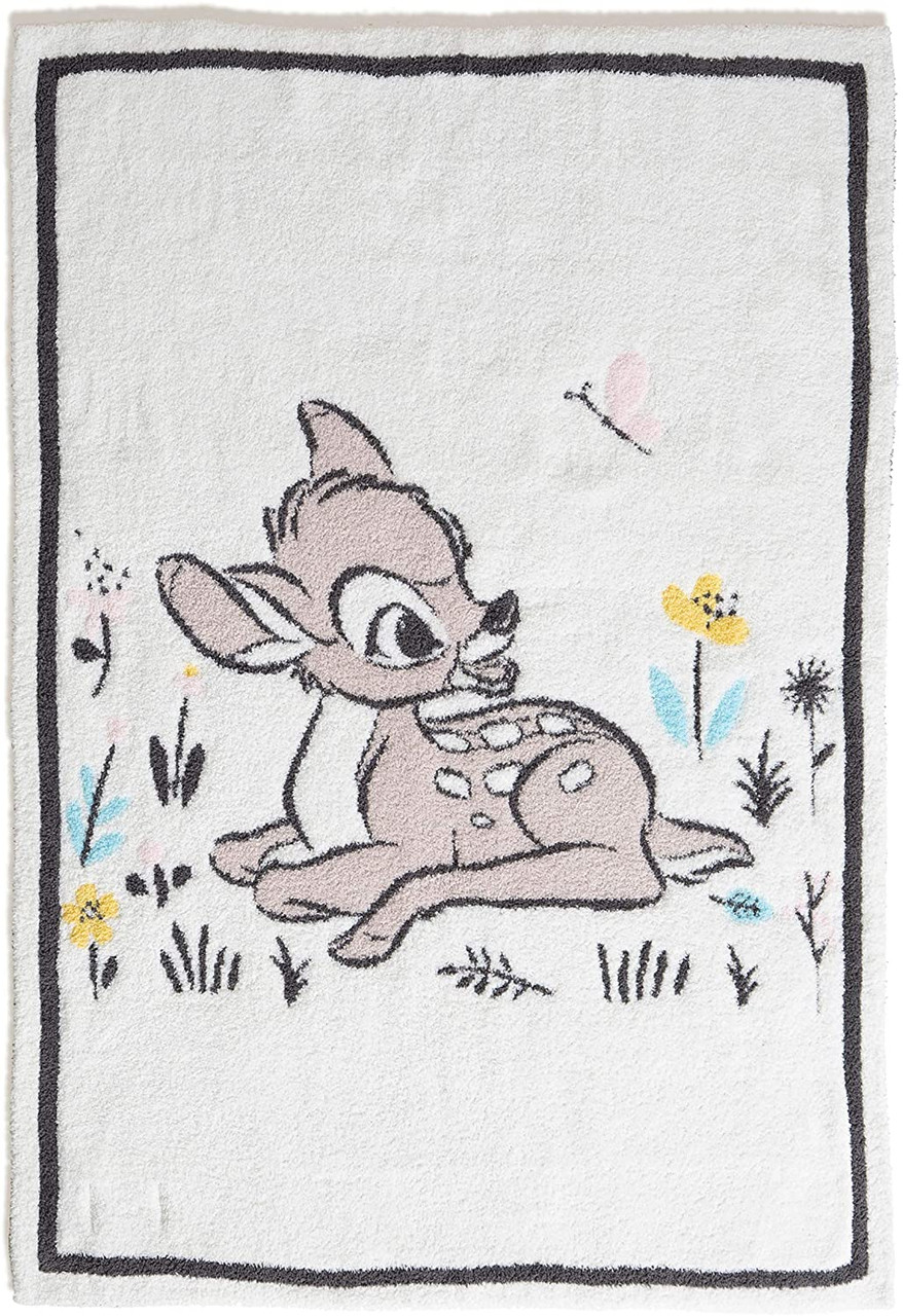 Barefoot Dreams CozyChic Disney Bambi Stroller Blanket, Lily-30” x