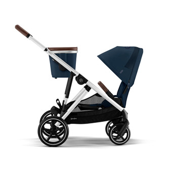 Cybex Gazelle S modular stroller,  Ocean Blue (Silver Frame)