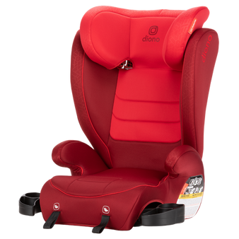 Diono Monterey 2XT Latch 2 in 1 High Back Booster Car Seat, Red