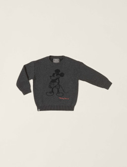 Barefoot Dreams CozyChic Lite Cotton Toddler Disney Angry Mickey Pullover