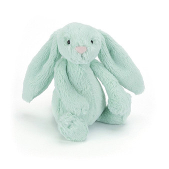 Jellycat Medium Bashful Mint Bunny 8" (Retired, new with tag)