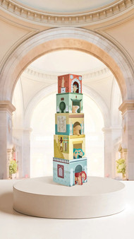 Hape x The Met Museum Nesting Blocks