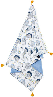 La Millou Medium Light Velvet Blanket, Cappadocia Sky - Dove Blue 32"x40"