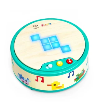 Hape Bright Beats Pixel Drum with Dynamic LED Screen