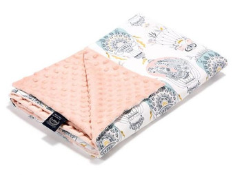 La Millou Lightweight Blanket, Large - Cappadocia Dream, Powder Pink, Size 44 x 55 in.