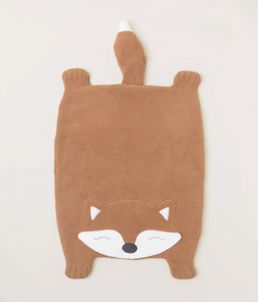 Barefoot Dreams CozyChic Fox Infant Playmat, 43" x 26"