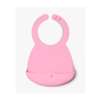 VIIDA Joy Series Baby Bib (P) - Jet Taffy Pink