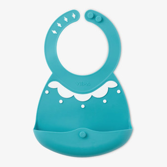  VIIDA Joy Series Baby Bib (P) - Turquoise Green