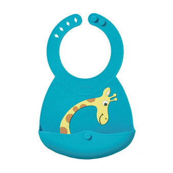 VIIDA Joy Series Baby Bib (P) - Gail Blue Atoll