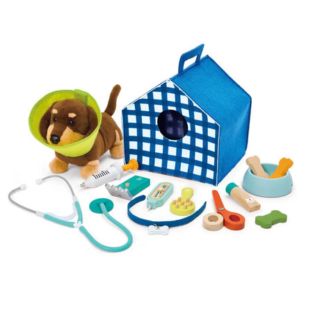 Hape  Puppy Care Clinic Vet Set