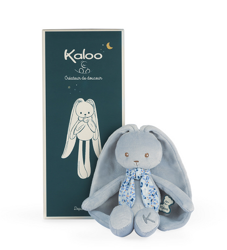 Kaloo Lapinoo - Doll Rabbit Blue - Small, 9.8"