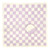 KASHWÉRE Check Baby Blanket w/Cap, 30"x30"