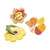 Hape x The Met Artful Flowers Rattle Trio Set