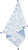 La Millou Velvet Blanket, Route 66 - Dove Blue 32 x 40 in