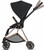 CYBEX Mios Stroller with Rose Gold Frame and Premium Black Seat