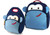 Dabbawalla Bags Blue Monkey Backpack and Lunch Bag Set