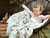 La Millou Lightweight Blanket Blooming Boutique - Papaya, Size 32" x 40" in.