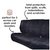 Diono Car Seat Protector Ultra Mat XXXL - Black Diono Car Seat Protector Ultra Mat XXXL - Black